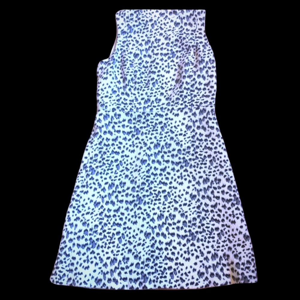 Loft animal print lined dress - Picture 1 of 7